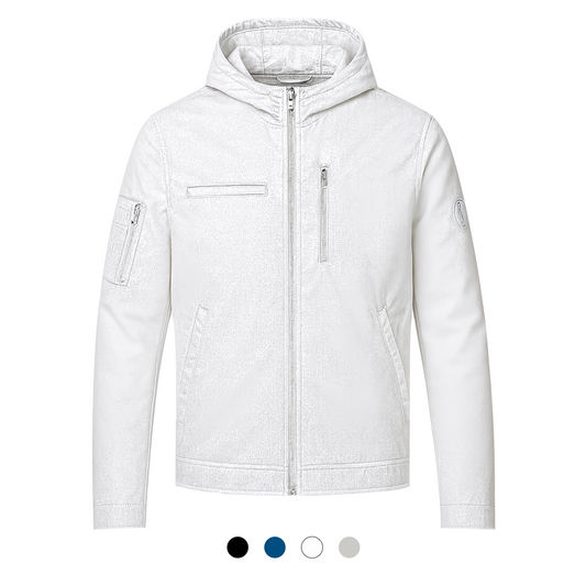 Matte Nylon Hoodie