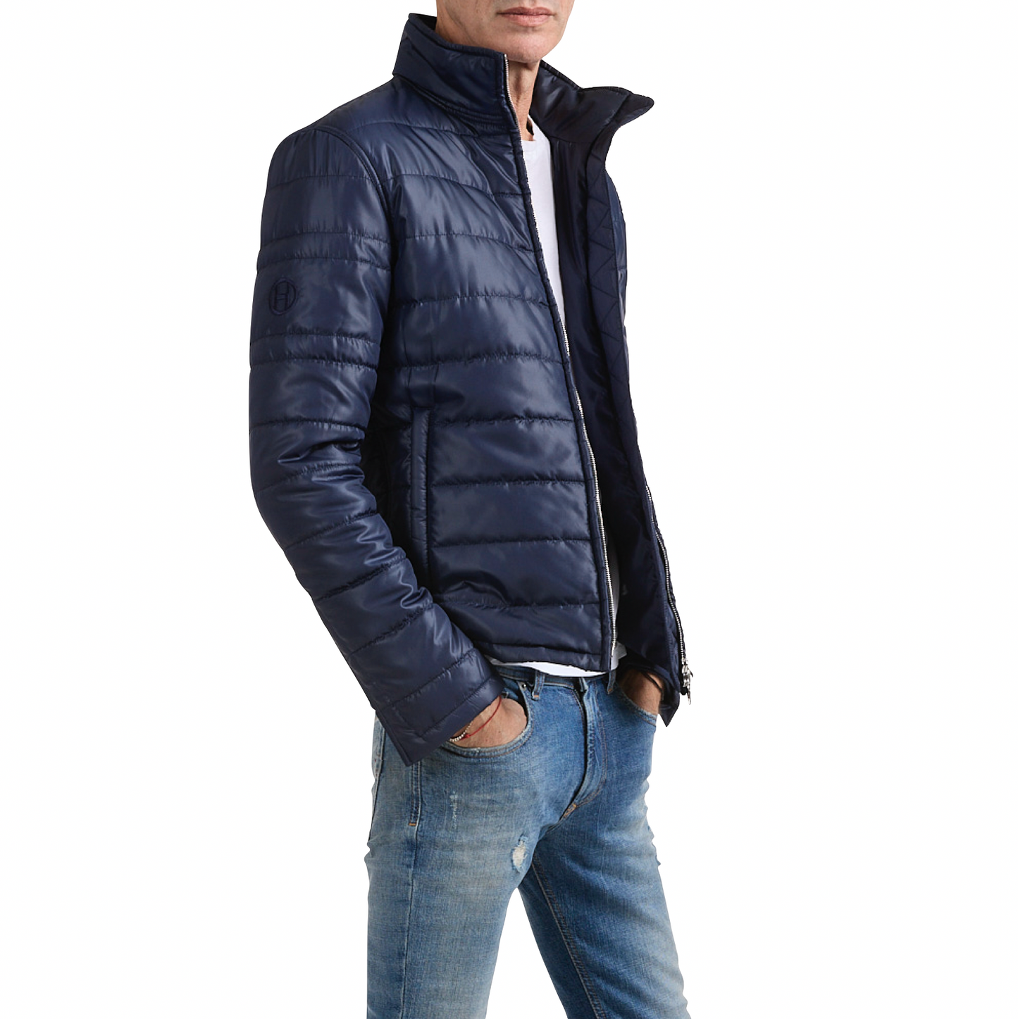 Quilted Ciré Jacket